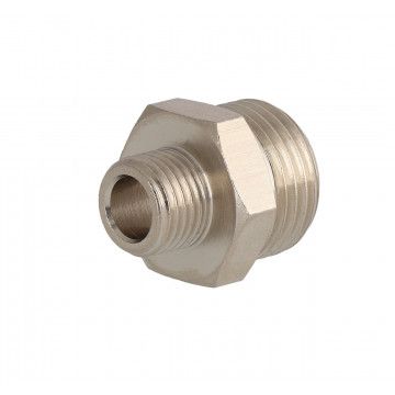 Reducing nipple 1/4" x 1/2" male