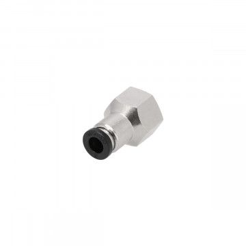 Push in fitting straight 6 mm x 1/4"